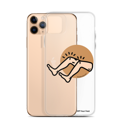 "Off Your Feet" Clear Case for iPhone®