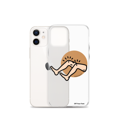 "Off Your Feet" Clear Case for iPhone®